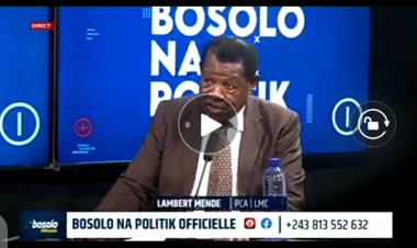RDC : Polémique autour du salaire d'un député, Lambert Mende fixe l'opinion (Vidéo)