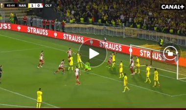Nantes vs Olympiakos : Le congolais Samuel Moutousamy marque contre son camp (Vidéo)