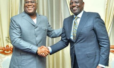 Les Présidents Félix Tshisekedi et William Ruto affichent leur amitié à Nairobi