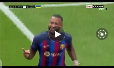 Barcelone : Memphis Depay marque son premier but de la saison face à Elche (Vidéo)