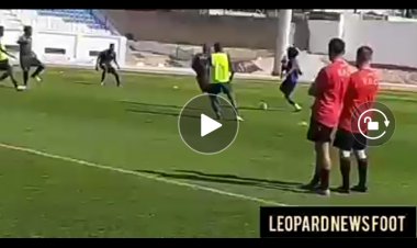 Foot: En vidéo, la deuxième séance d'entraînement de leopards