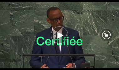 New-York : Devant l'ONU Paul Kagame parle de la situation à l'Est de la RDC (vidéo)