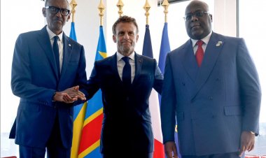 Félix Tshisekedi et le Rwandais Paul Kagamé évitent de se serrer la main