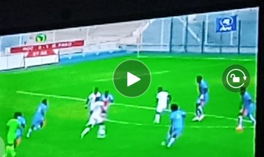 Foot : Burkina Faso ouvre le score devant les léopards congolais (Vidéo)