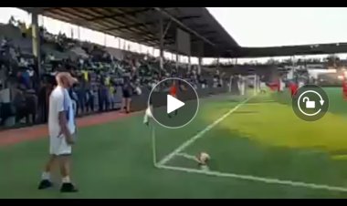 Rappel-Foot : Ce corner de Moïse Katumbi lors d'un match des politiciens (vidéo)