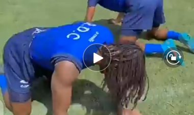 Foot/RDC : Les œuvres de Mukoko Amale sur le nouveau léopards Arnauld Lusamba (Vidéo)