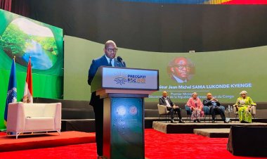 Pré-COP27 à Kinshasa : Sama Lukonde appelle les pays pollueurs à assumer leurs responsabilités