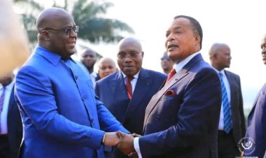 Kinshasa : Félix Tshisekedi a échangé avec Denis Sassou N'Guesso