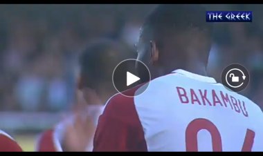 Grèce : Après la vitesse à la Mbappe, Cédric Bakambu marque un joli but (vidéo)