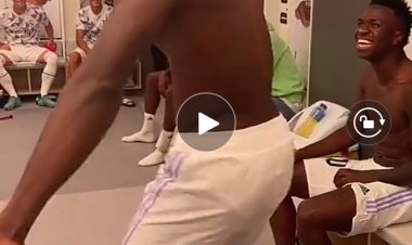 Liga : Quand les joueurs de Réal Madrid dansent après avoir gagnés Barcelone (vidéo)
