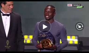 Football : Sadio Mané premier joueur à recevoir le trophée Socrates (Vidéo)