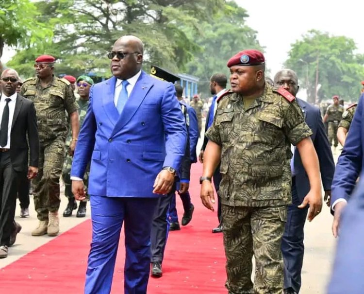 RDC:La cérémonie de passation de pouvoir au commandement de la Garde Républicaine
