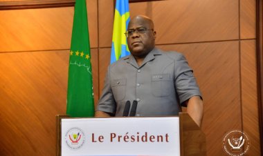 Félix Tshisekedi: "J'invite la jeunesse à s'organiser en forces de vigilance pour accompagner notre armée et à s'enrôler dans nos forces armées"