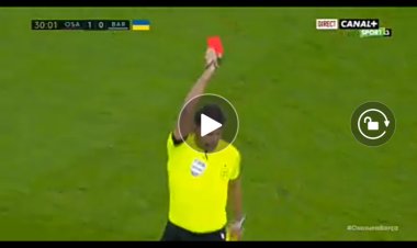 Barcelone : Voici la faute qui a coûté le carton rouge à Lewandowski (Vidéo)