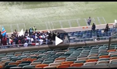 Mazembe vs Royal Am : Bagarre entre fanatiques et les agents de sécurité (vidéo)