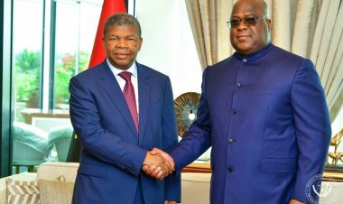 Vidéo : Félix Tshisekedi et Le président angolais Joao Lourenço à Kinshasa