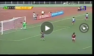 Foot : Ce sang froid de Cédric Bakambu devant le but lors du match RDC vs Liberia (Vidéo)