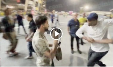 Samuel Eto’o frappe violemment  un YouTubeur Algérien après le match entre le Brésil et la Corée du Sud(vidéo)