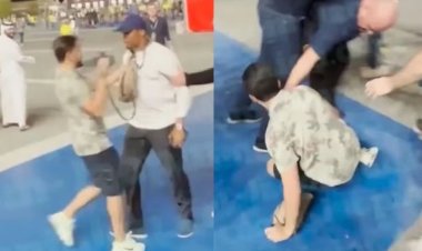 Samuel Eto’o regrette son coup de pied violent sur un supporter algérien