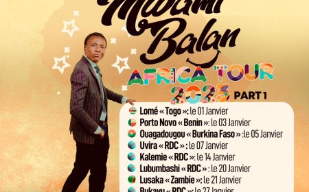 Humour : Mwami Balan précise toutes les dates et lieux de sa tournée "AFRICA TOUR 2023 PART 1"