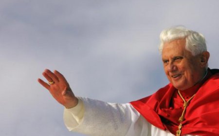 Vatican  : Voici le message testament du Pape  Benoit XVI avant sa mort