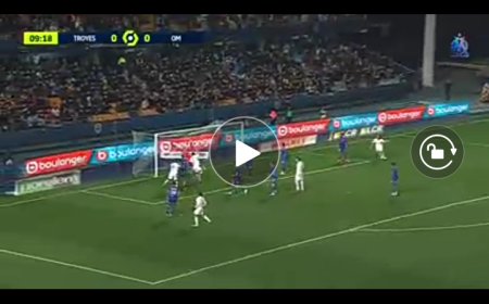 Marseille : Chancel Mbemba marque encore un magnifique but devant Troyes (Vidéo)