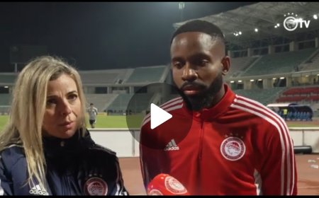 Grèce : Cédric Bakambu s'exprime sur sa performance actuelle avec Olympiakos (Vidéo)