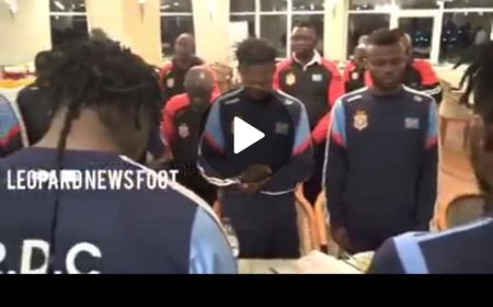 Foot : L'ambiance chez les léopards avant d'affronter Ouganda (Vidéo)