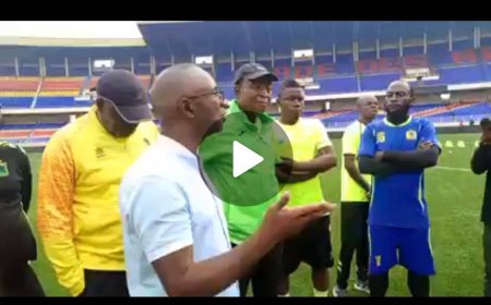 Foot : le conseil de Florent Ibengue à V.Club lors de son arrivée à Kinshasa (vidéo)