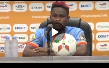 RDC vs Ouganda : Élu homme du match, Jonathan IKANGALOMBO s'exprime (Vidéo)