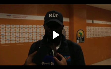 CHAN 2022 : Issama Mpeko s'exprime après le nul des léopards (vidéo)