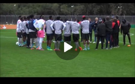 Foot : Sébastien Desabre assiste les léopards aux entraînements avant d'affronter la Côte d'Ivoire (vidéo)