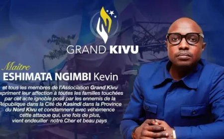 RDC : La plateforme "GRAND KIVU" lance un appel à tous ses membres ressortissants de cet espace à promouvoir l'unité et la cohésion entre filles et fils du Kivu afin de faire rayonner cet espace