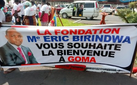 Goma : La Fondation Éric Birindwa et la fédération de l'AFDC étaient présents à l'aéroport pour accueillir le ministre national des hydrocarbures ce dimanche