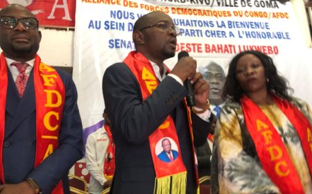 RDC : Maître Éric BIRINDWA nommé "Président Urbain de la ville de Goma" au sein de l'AFDC/Nord-Kivu