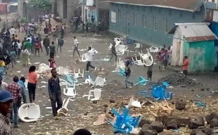 Goma/ Manifestation : 2 morts et 6 blessés dans la démolition d'une église par les manifestants à Nyabushongo