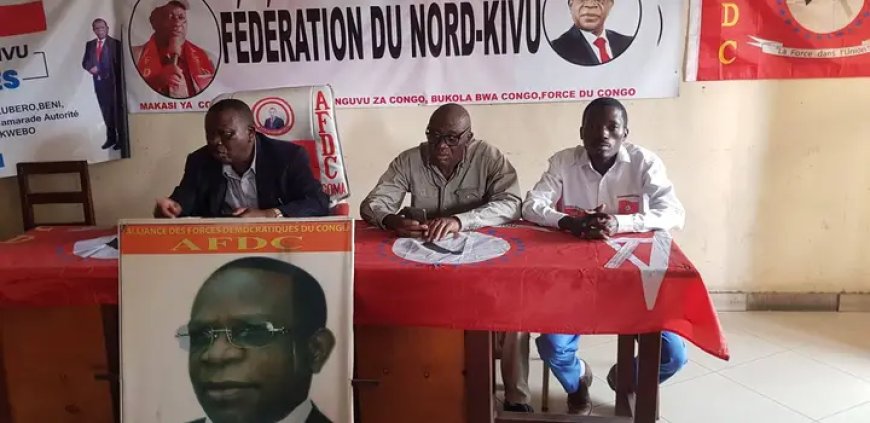 Goma : Le comité Urbain de l'AFDC invite les cadres, membres et militants du parti à venir accueillir chaleureusement leur autorité morale, Professeur MODESTE BAHATI LUKWEBO ce jeudi