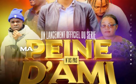 Goma: le lancement Officiel de la série " Ma peine n'a pas d'ami" du groupe The Game Films avec l'appui de l'UCNK aura lieu ce 26 mars 2023 à l'ex Alliance Française