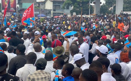 Marche de l'opposition: Martin Fayulu félicite la police, crache sur Félix TSHISEKEDI et L UDPS enfin salue l’Unité de l’Opposition