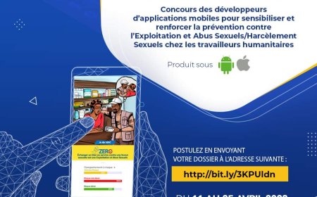 RDC : Ce qu'il faut connaître du lancement de hackathon pour le déveleppement d’une application mobile pour lutter contre les Exploitations et Abus Sexuels