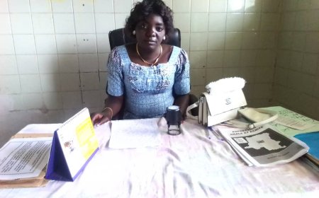 Sankuru : Après sa nomination, Charlotte Shako prend le bâton de  commandement du commissariat en charge de genre