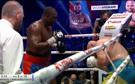 Martin Bakole écrase le "Hulk" Ihor Shevadzutskyi et défie Dillian Whyte, Daniel Dubois, Oleksandr Usyk et Deontay Wilder.