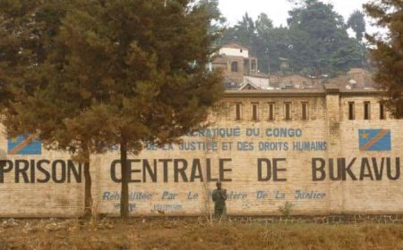Bukavu : Tentative d'évasion des prisonniers, la prison centrale en feu