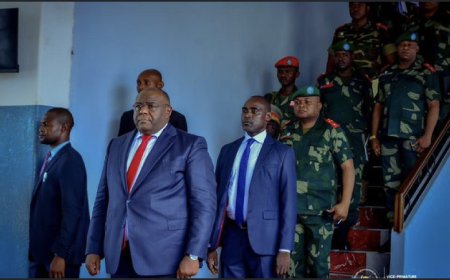 RDC:Jean Pierre Bemba  a inauguré le tout nouveau chapiteau de l'Etat Major Général des FARDC qui servira de cadre pour les activités  et les cérémonies importantes de l'Etat Major Général des #FARDC.