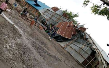 Nord-Kivu : Une tempête emporte plus de 250 maisons à Vitsimbu