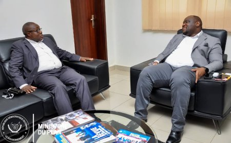 RDC : Le vice ministre du Plan Bitika Omana Pascal reçoit les encouragements du secrétaire général ad interim du Msr Jean Chrydostome Vahamwiti