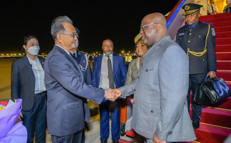 Le Président Félix Tshisekedi en visite d'État en Chine pour renforcer les relations sino-congolaises