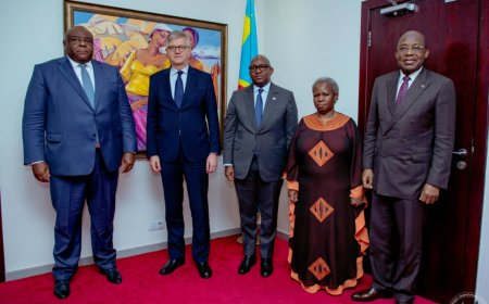 Le Premier Ministre Jean-Michel Sama Lukonde et le Secrétaire général adjoint des Nations-Unies discutent des préoccupations sécuritaires majeures