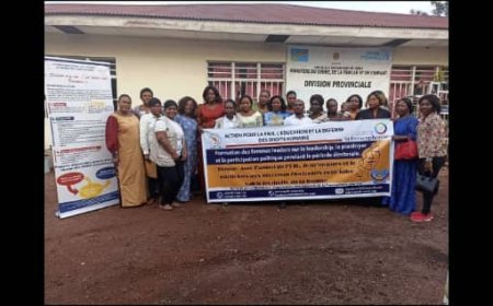 Nord-Kivu : 14 femmes leaders ont été formée  par l'APEDH sur le leadership, le plaidoyer et la participation politique pendant la période électorale dans le territoire de Nyiragongo