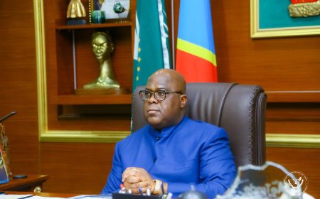 Le Président Félix Tshisekedi  appelle la justice à mener une enquête approfondie sur la disparition "tragique" de Chérubin Okende
